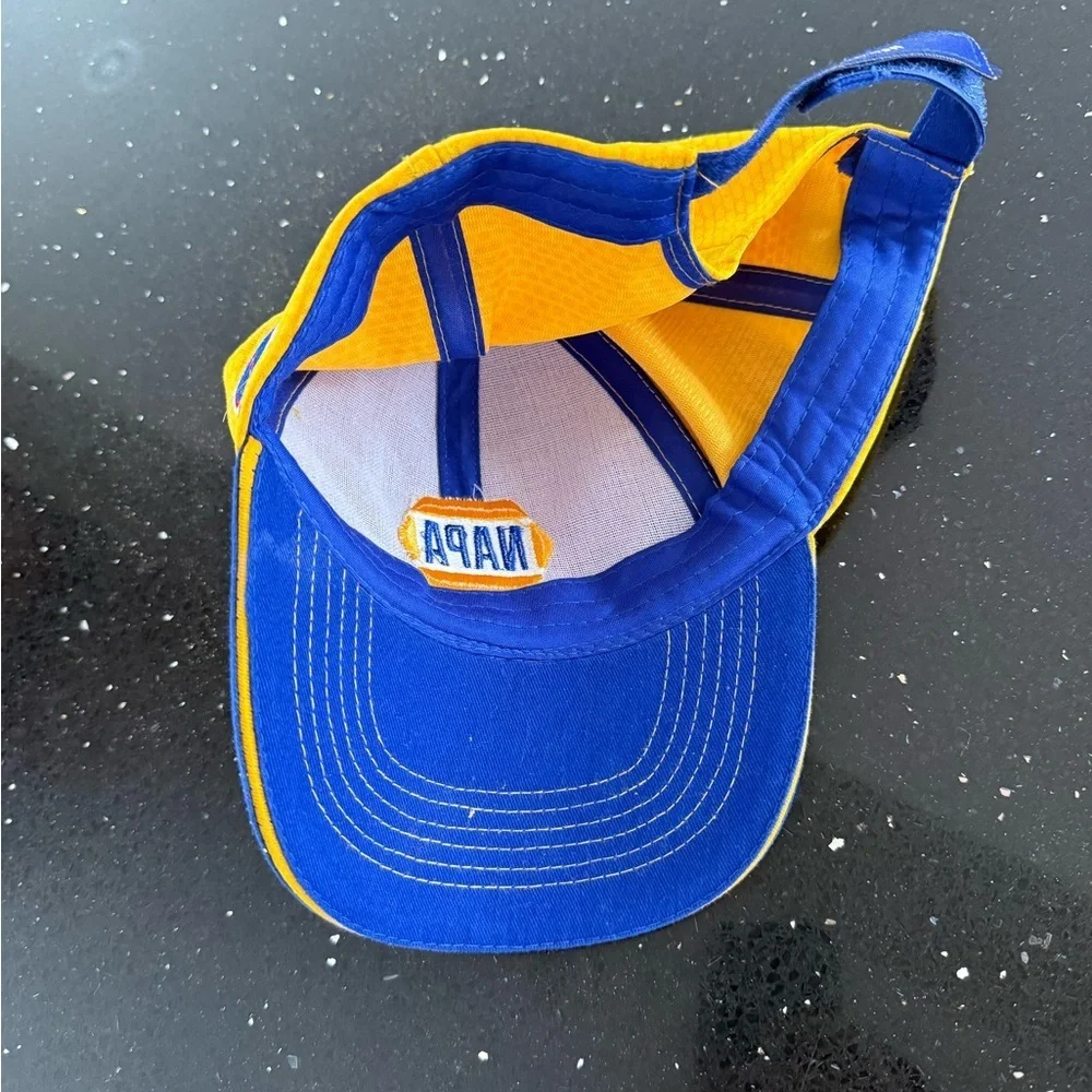 NAPA Racing Blue and Yellow Cap